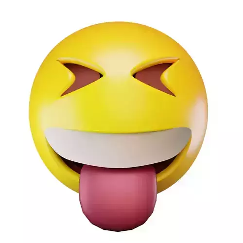 Emoticon Laughing While Teasing
