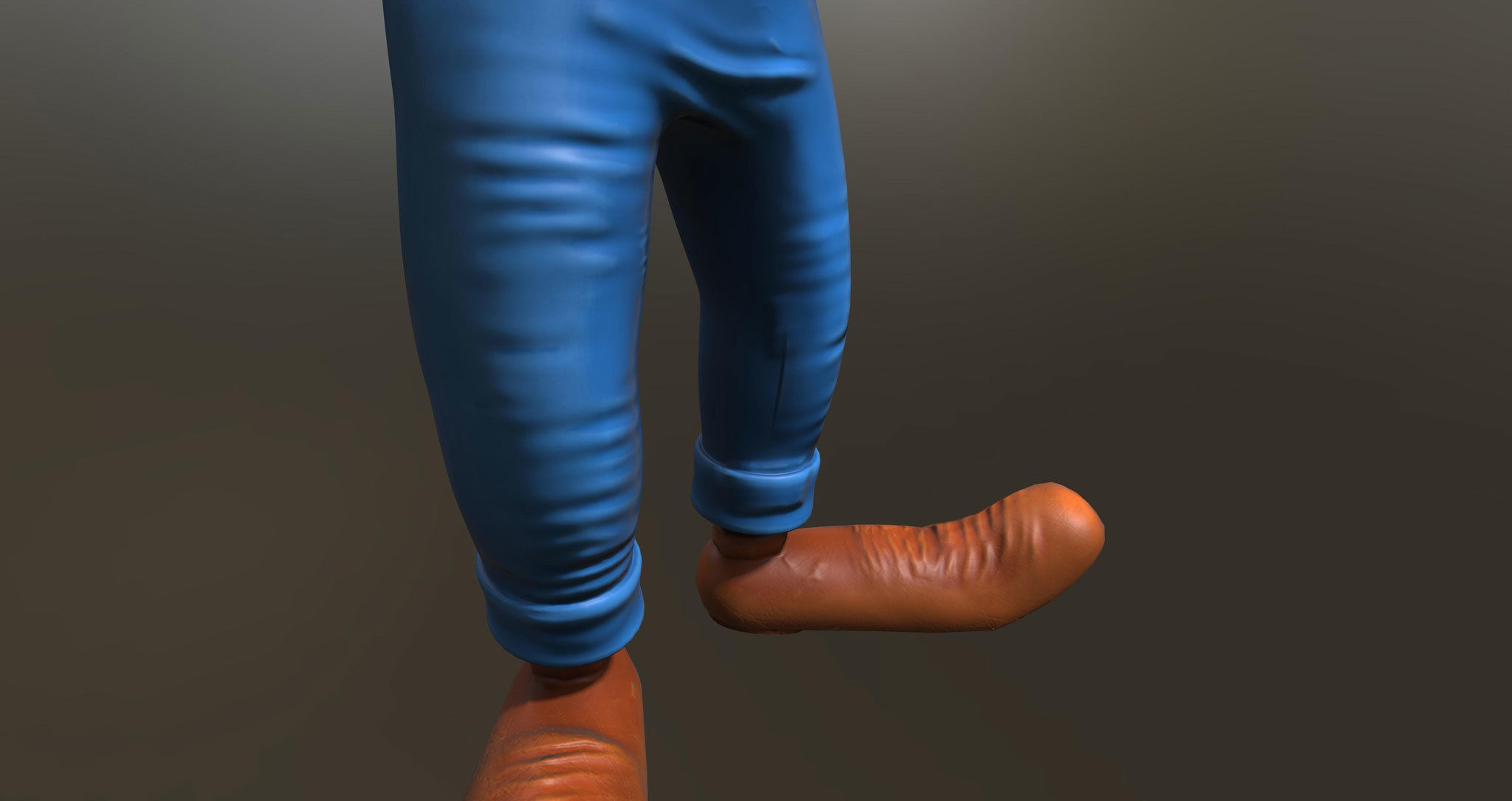 Disneys Goofy 3D model_7