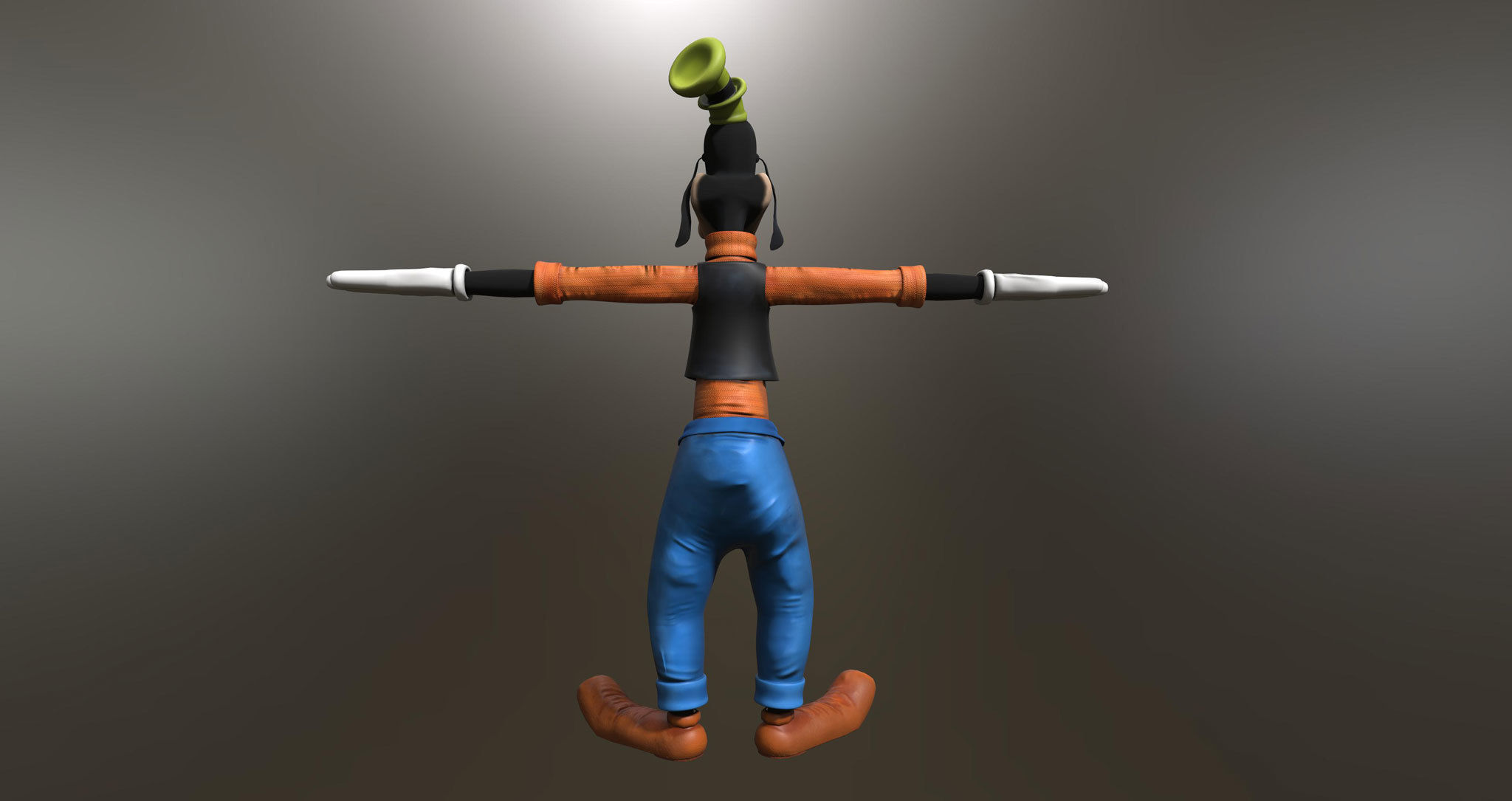 Disneys Goofy 3D model_3