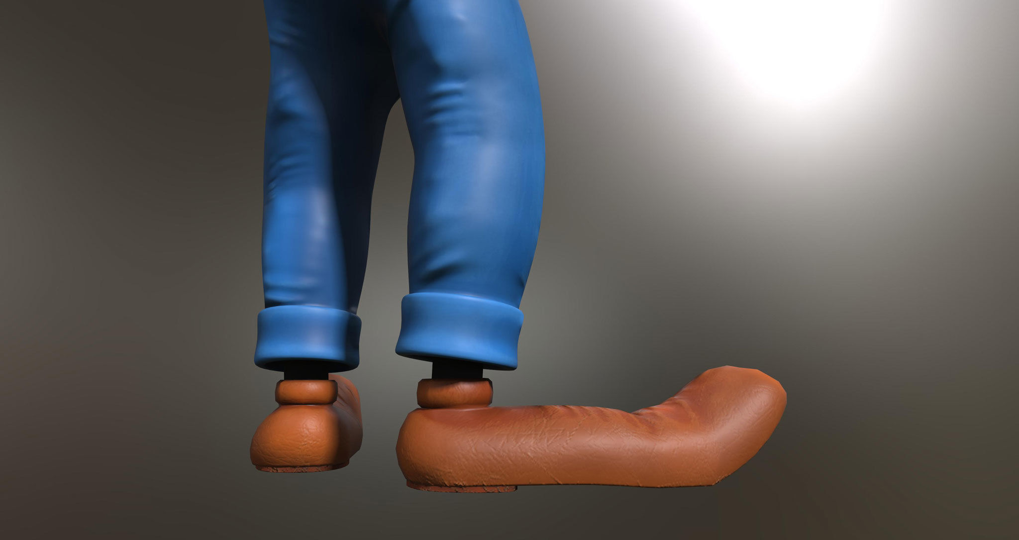 Disneys Goofy 3D model_8