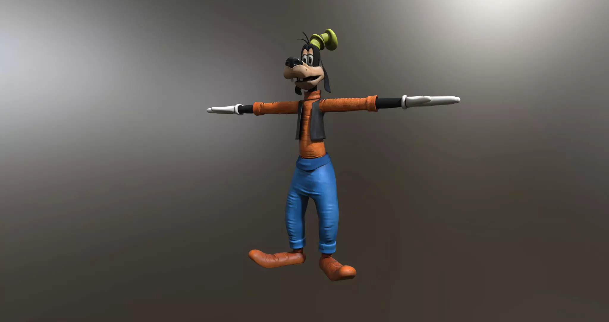 Disneys Goofy 3D model_0