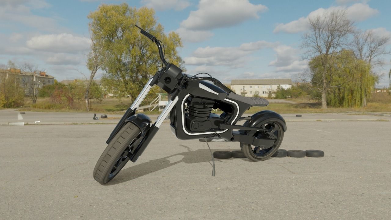 Bike Solidwoks Model 3D model_3