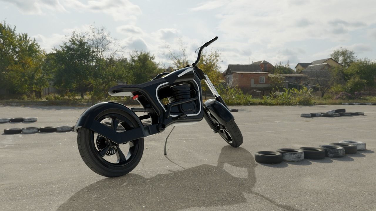 Bike Solidwoks Model 3D model_2