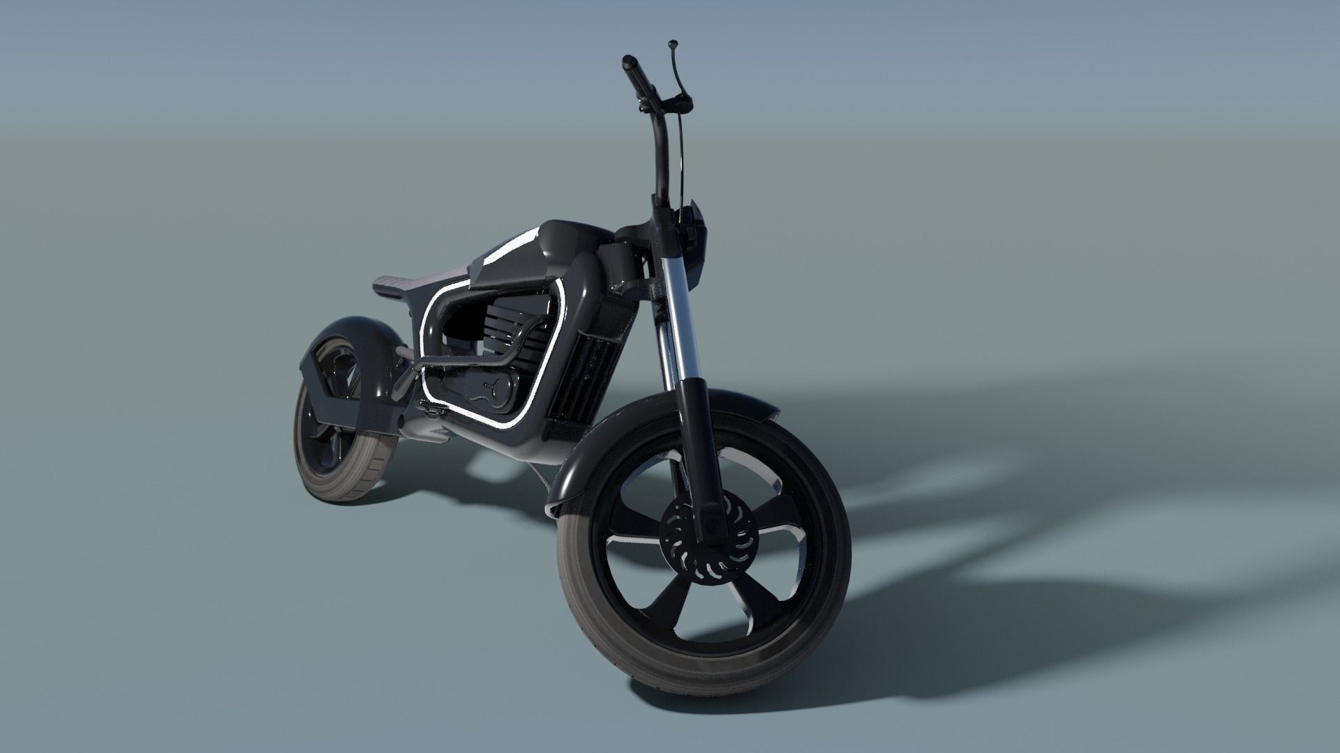 Bike Solidwoks Model 3D model_7