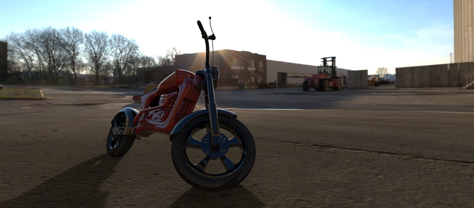 Bike Solidwoks Model 3D model_12