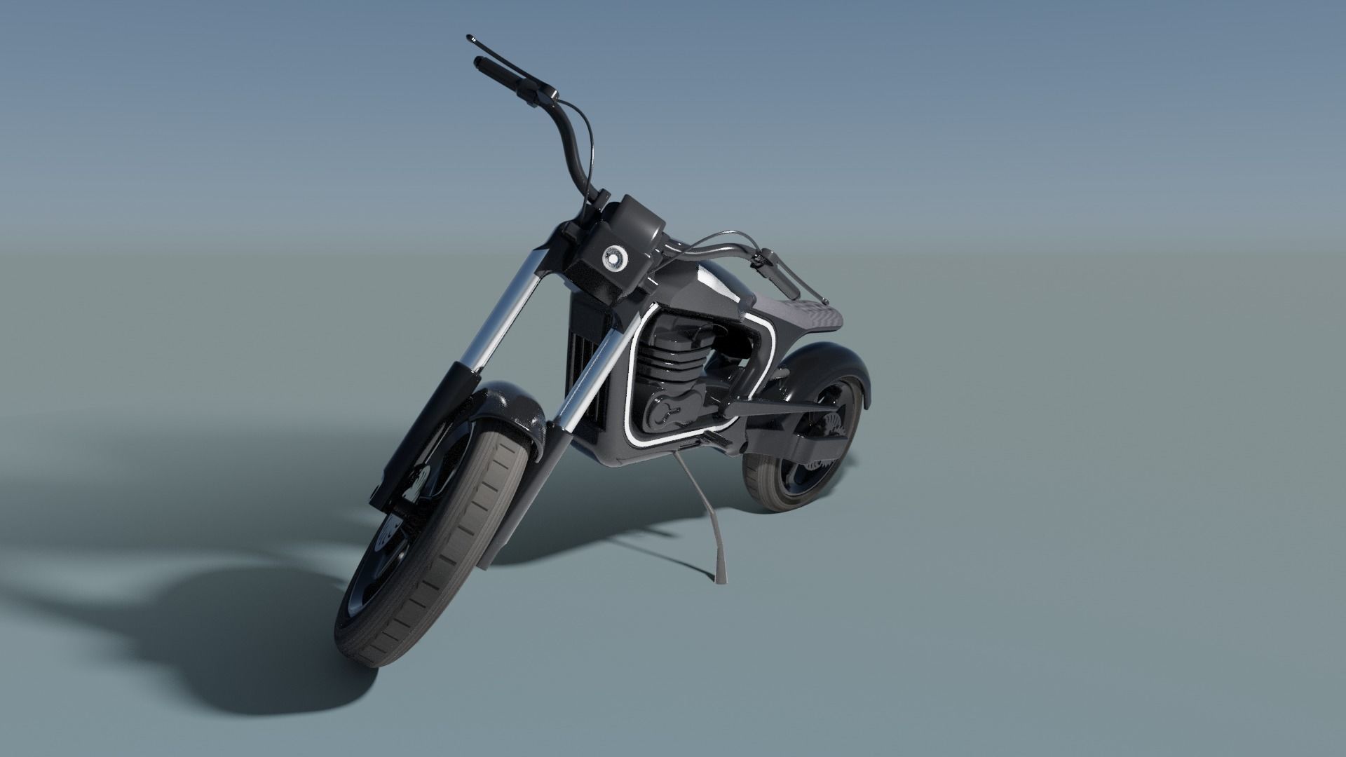 Bike Solidwoks Model 3D model_5