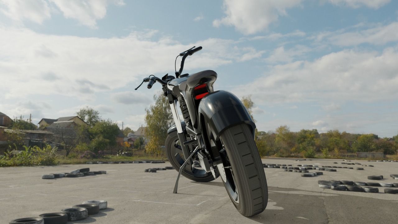 Bike Solidwoks Model 3D model_4