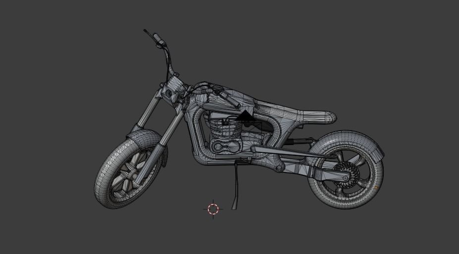 Bike Solidwoks Model 3D model_9