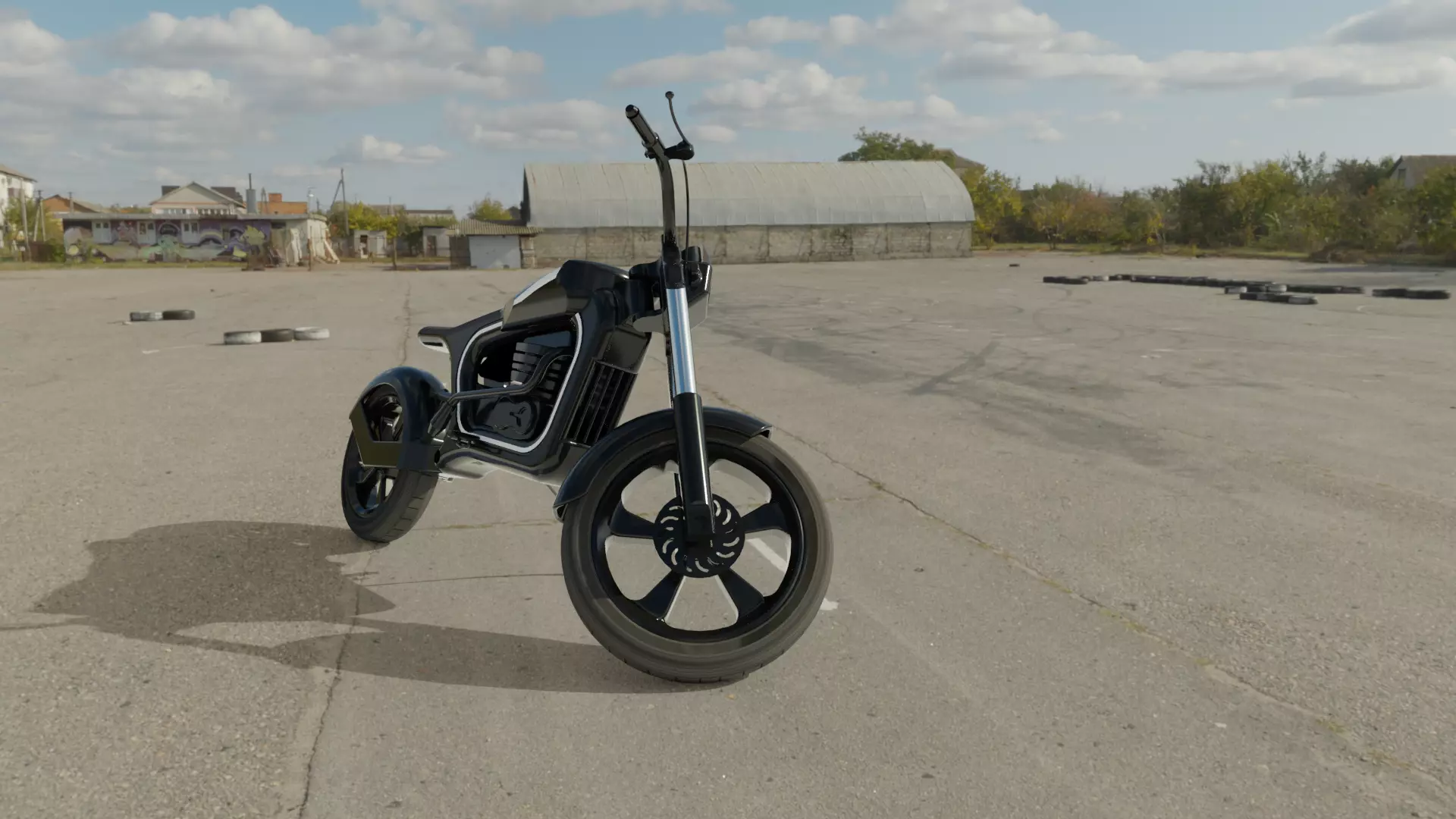 Bike Solidwoks Model 3D model_0