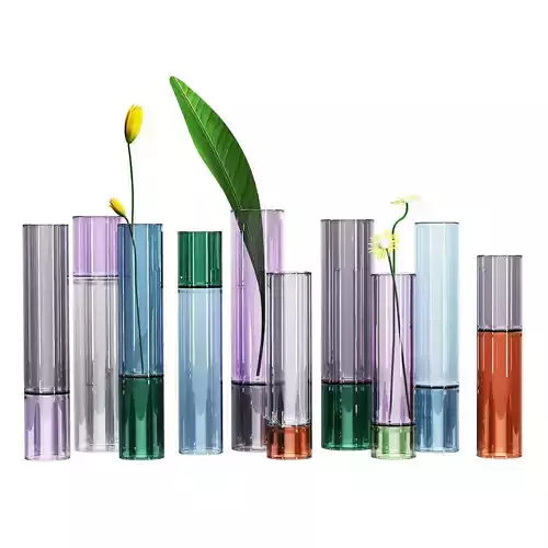 Anna Perugini reversible vases 3D model