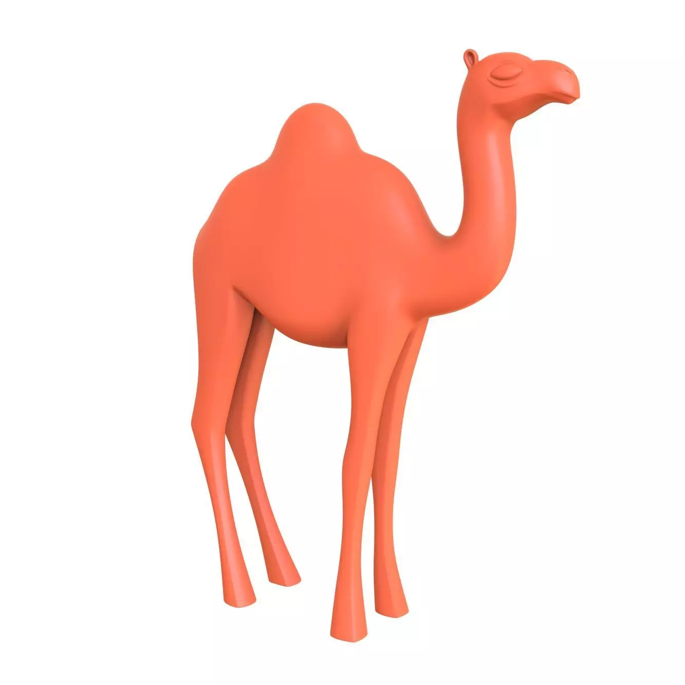 Camel 3D print model_0
