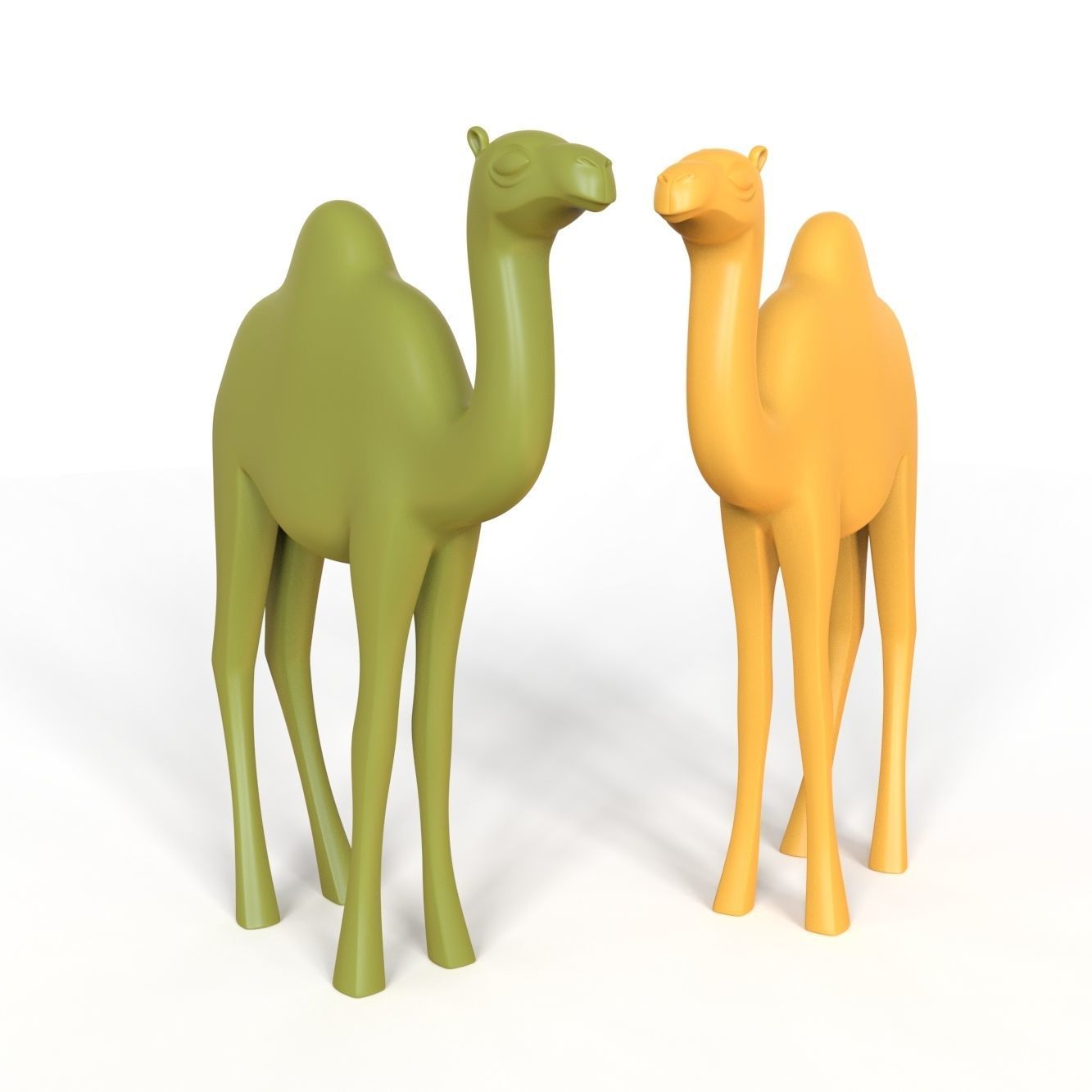Camel 3D print model_4