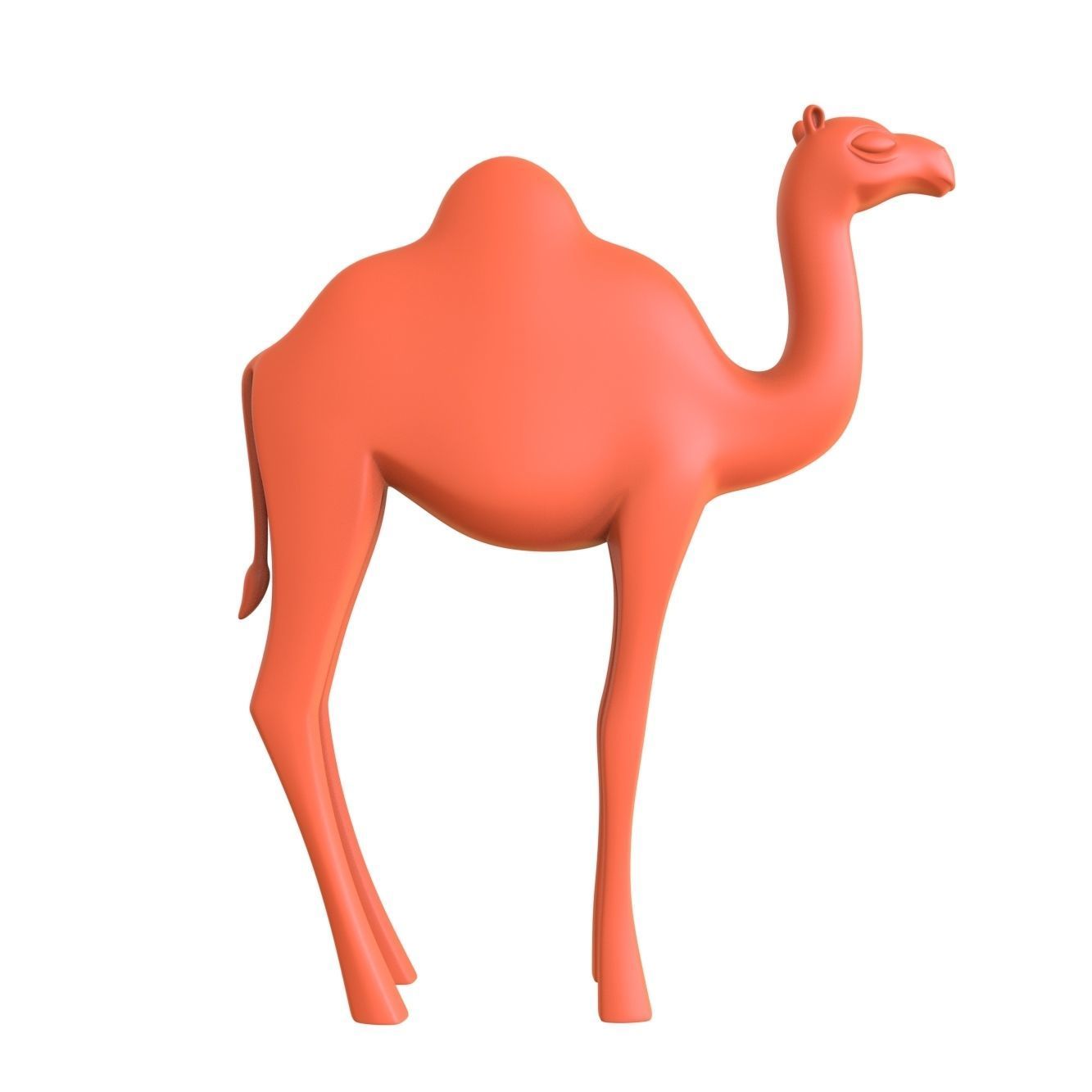 Camel 3D print model_1