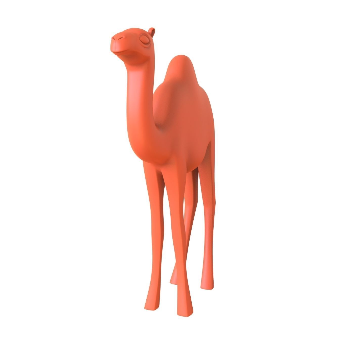Camel 3D print model_2
