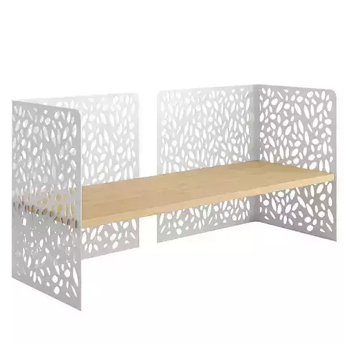 Street bench Jungle art CKM 051-1