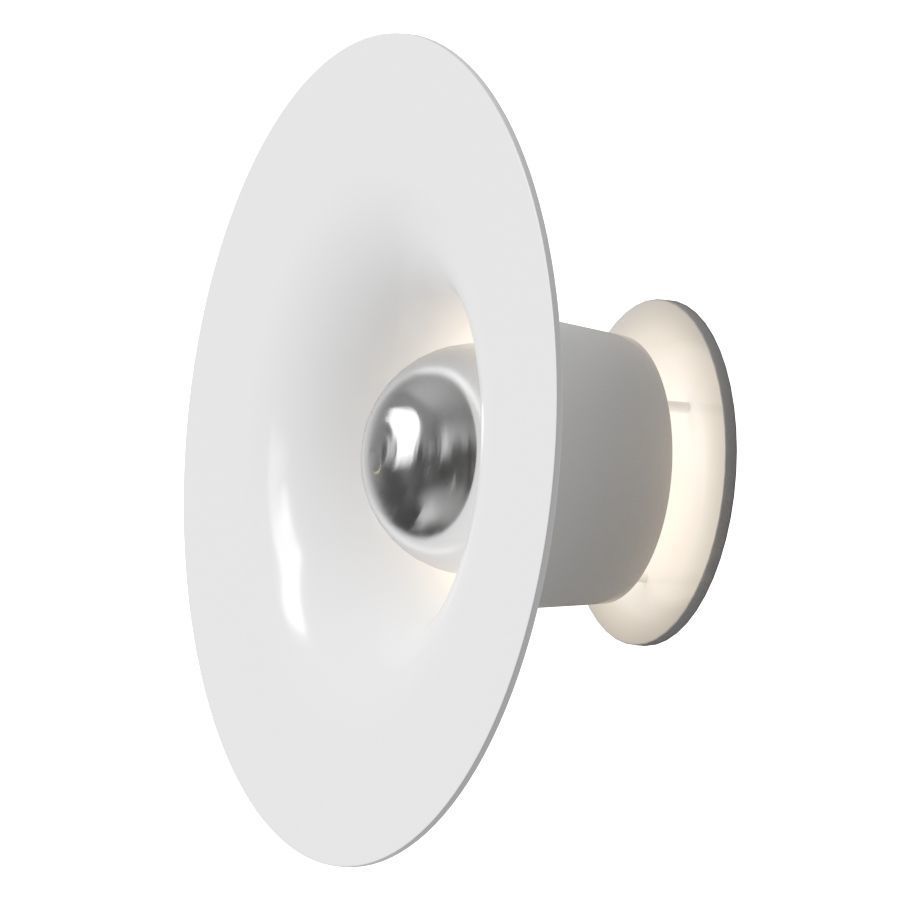 Pommer Wall Sconce - Matthew Fairbank design 3D model_1