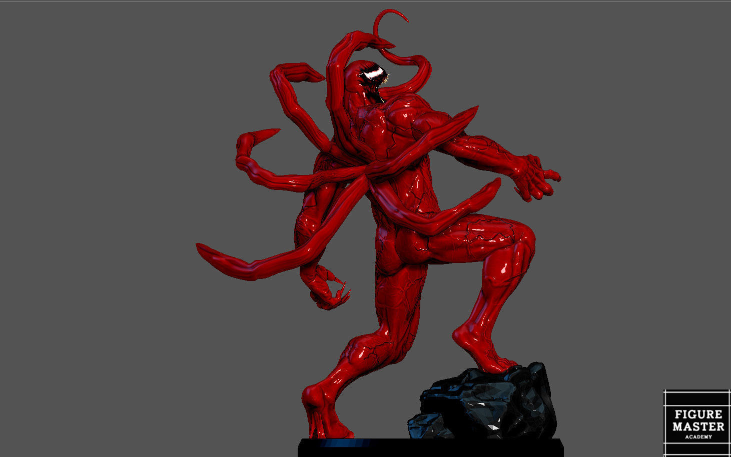 VENOM CARNAGE PACK  MOVIE TOM HARDY Woody Harrelson STATUE 3D print model_28
