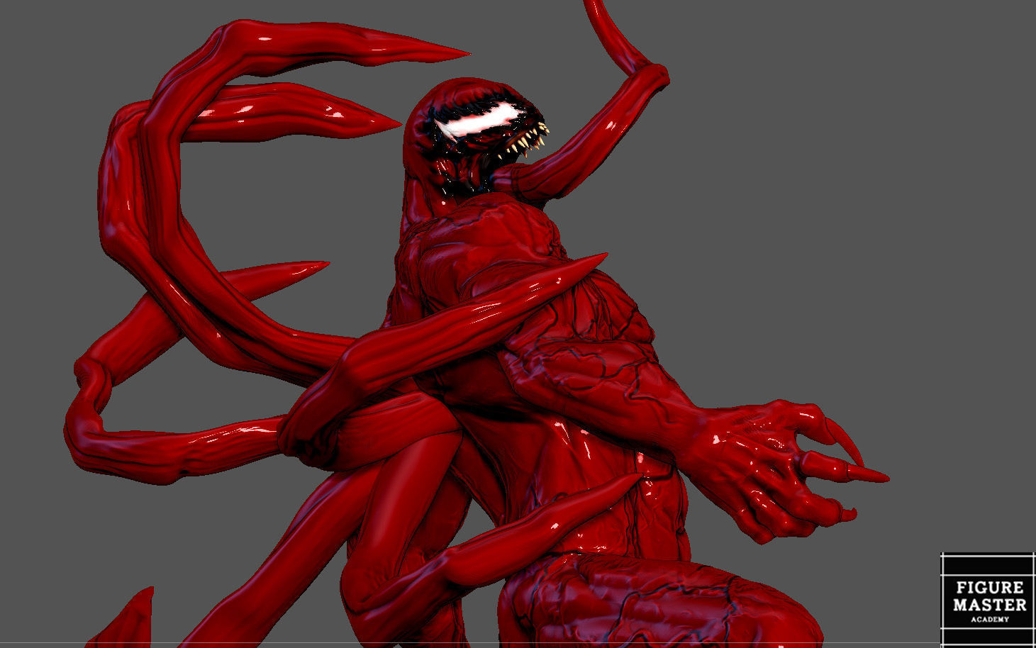 VENOM CARNAGE PACK  MOVIE TOM HARDY Woody Harrelson STATUE 3D print model_15