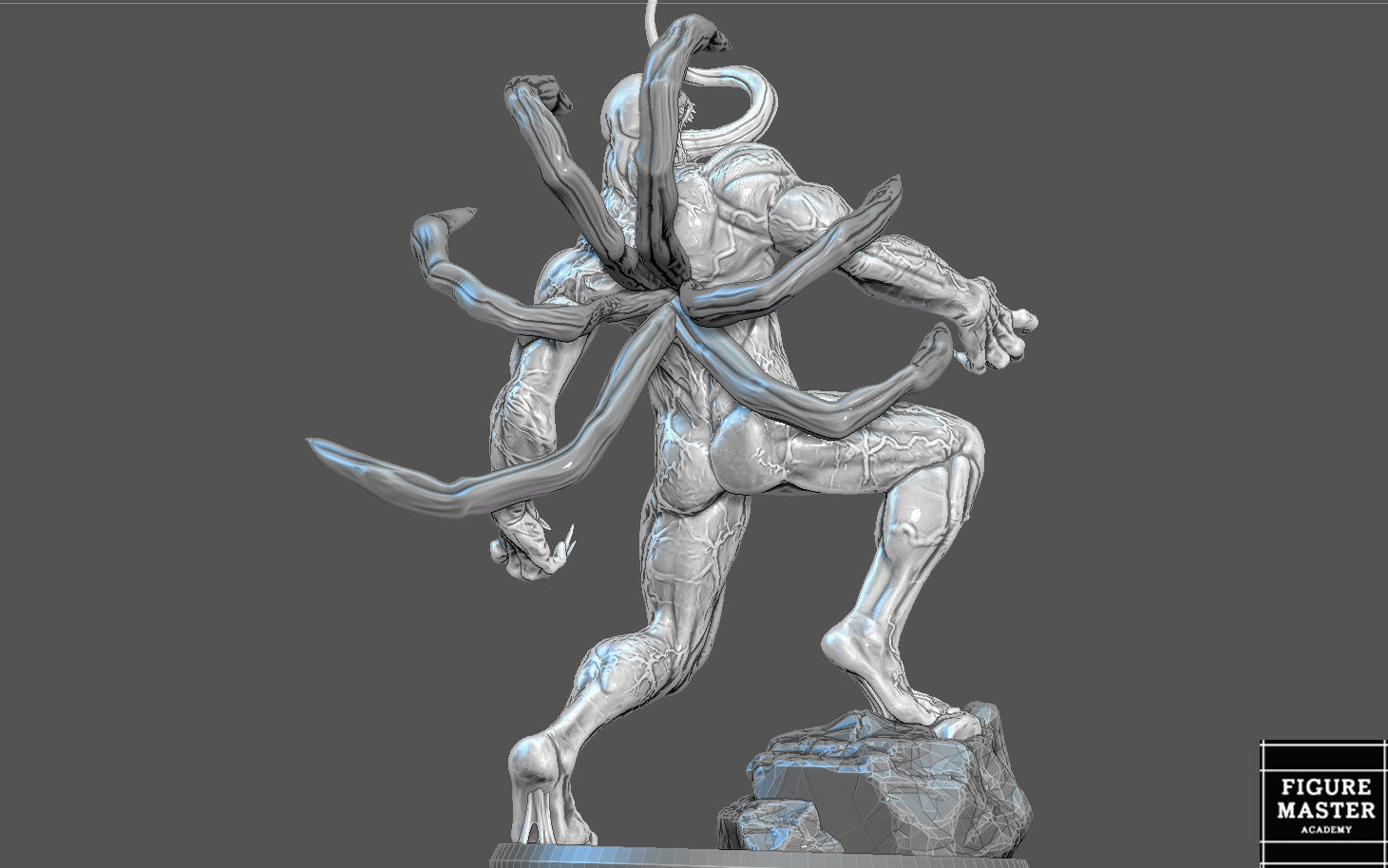 VENOM CARNAGE PACK  MOVIE TOM HARDY Woody Harrelson STATUE 3D print model_38