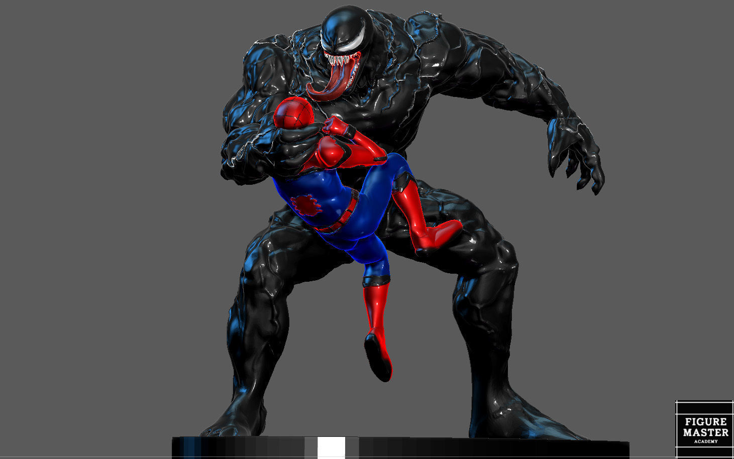 VENOM CARNAGE PACK  MOVIE TOM HARDY Woody Harrelson STATUE 3D print model_18