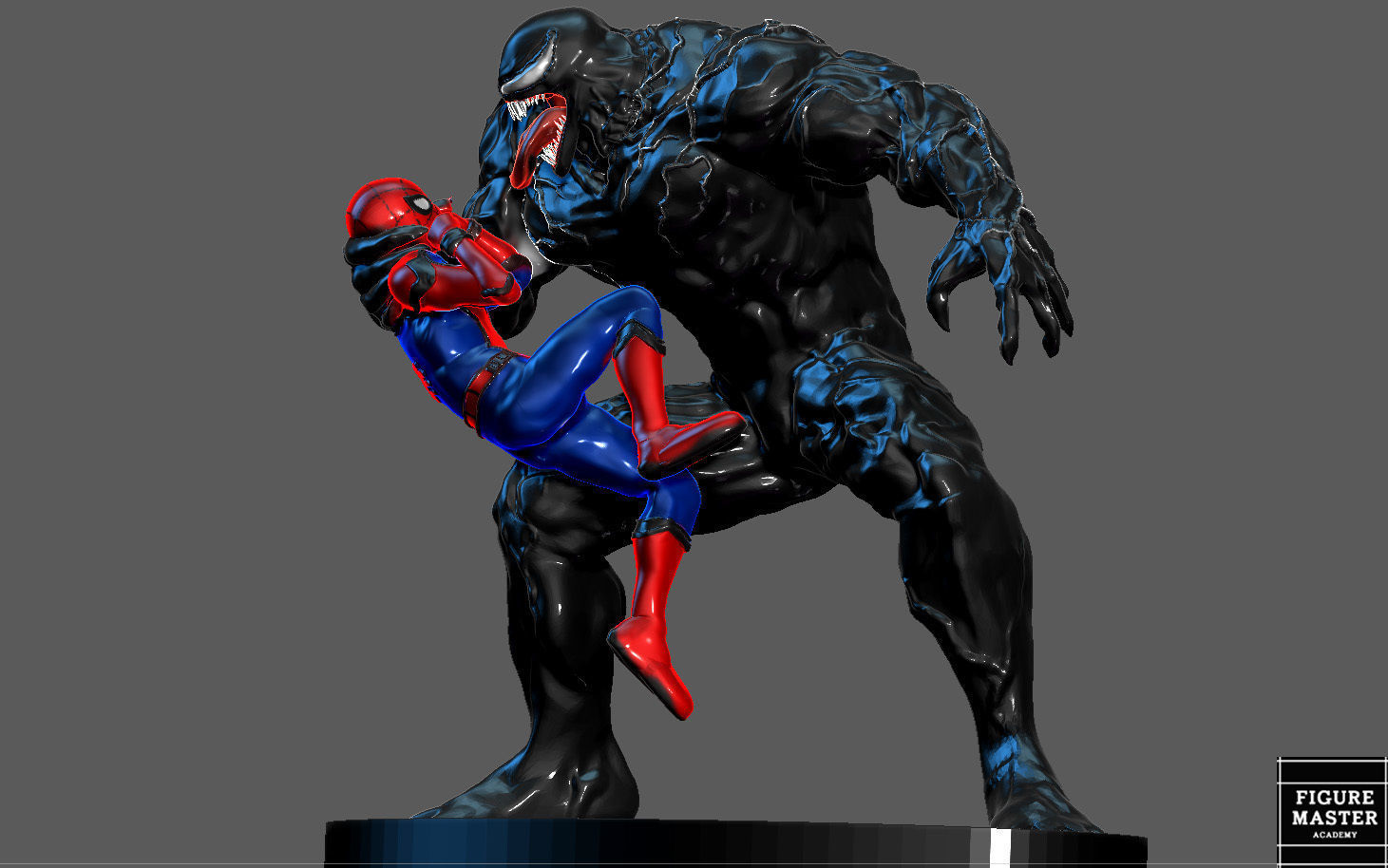 VENOM CARNAGE PACK  MOVIE TOM HARDY Woody Harrelson STATUE 3D print model_19