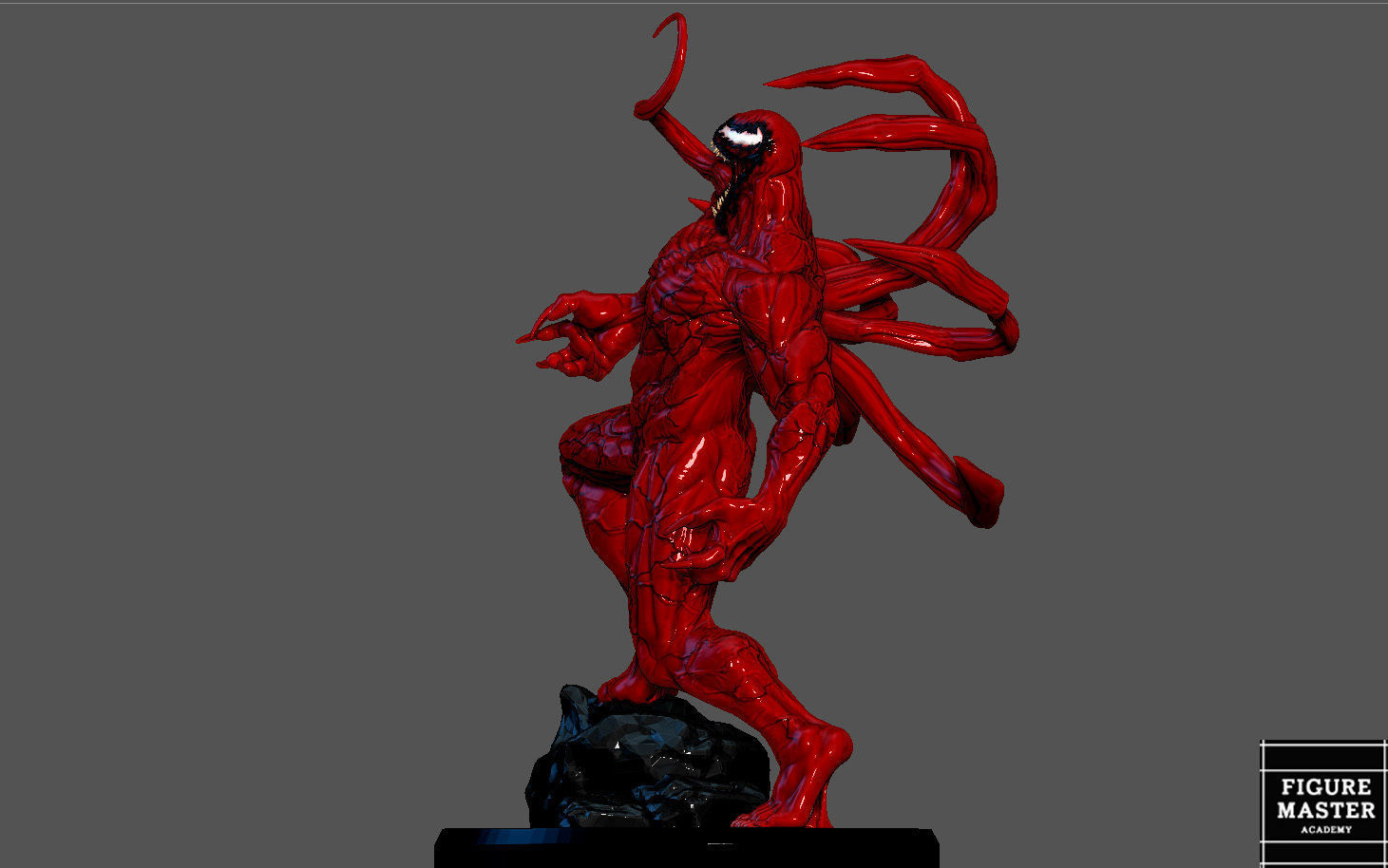 VENOM CARNAGE PACK  MOVIE TOM HARDY Woody Harrelson STATUE 3D print model_24