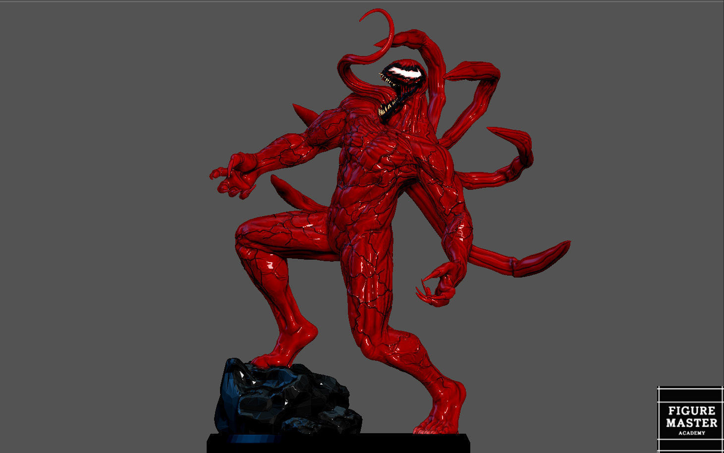 VENOM CARNAGE PACK  MOVIE TOM HARDY Woody Harrelson STATUE 3D print model_21