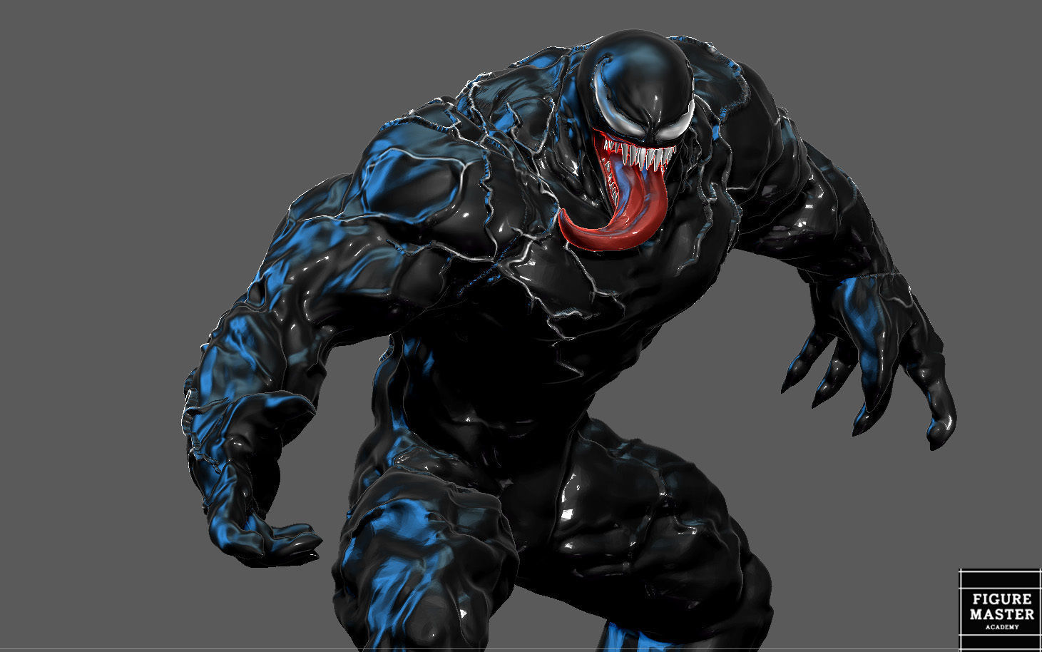 VENOM CARNAGE PACK  MOVIE TOM HARDY Woody Harrelson STATUE 3D print model_10