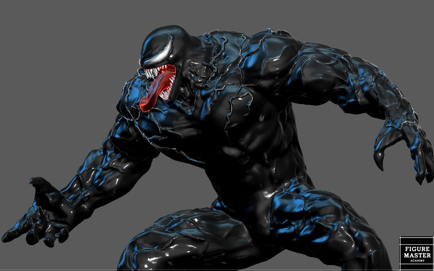 VENOM CARNAGE PACK  MOVIE TOM HARDY Woody Harrelson STATUE 3D print model_8