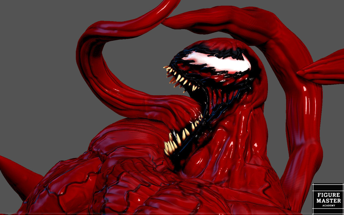 VENOM CARNAGE PACK  MOVIE TOM HARDY Woody Harrelson STATUE 3D print model_4