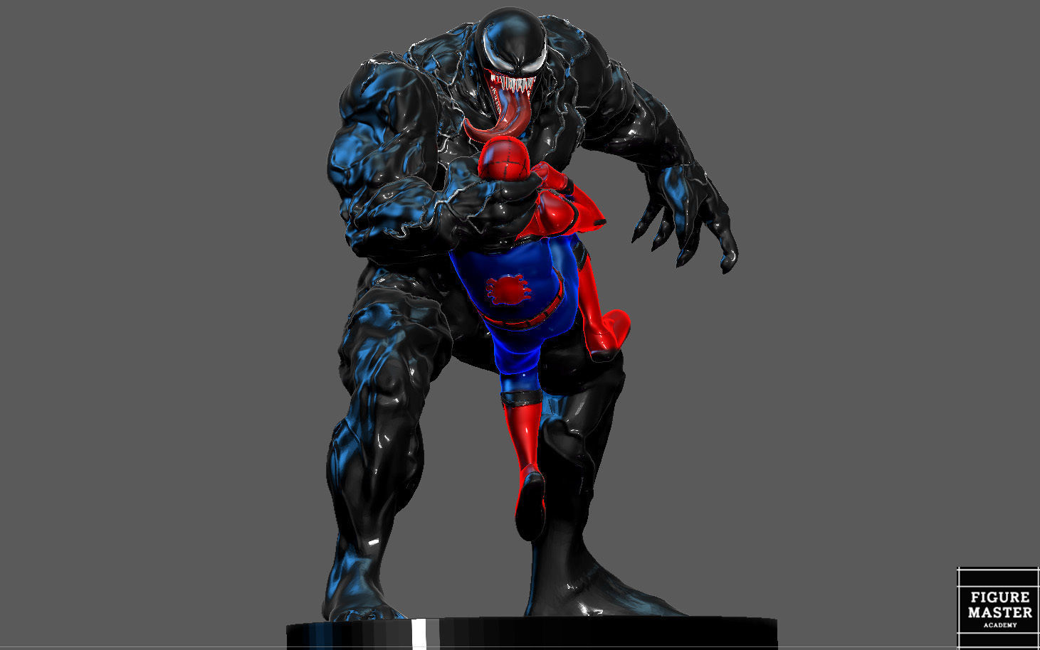 VENOM CARNAGE PACK  MOVIE TOM HARDY Woody Harrelson STATUE 3D print model_20