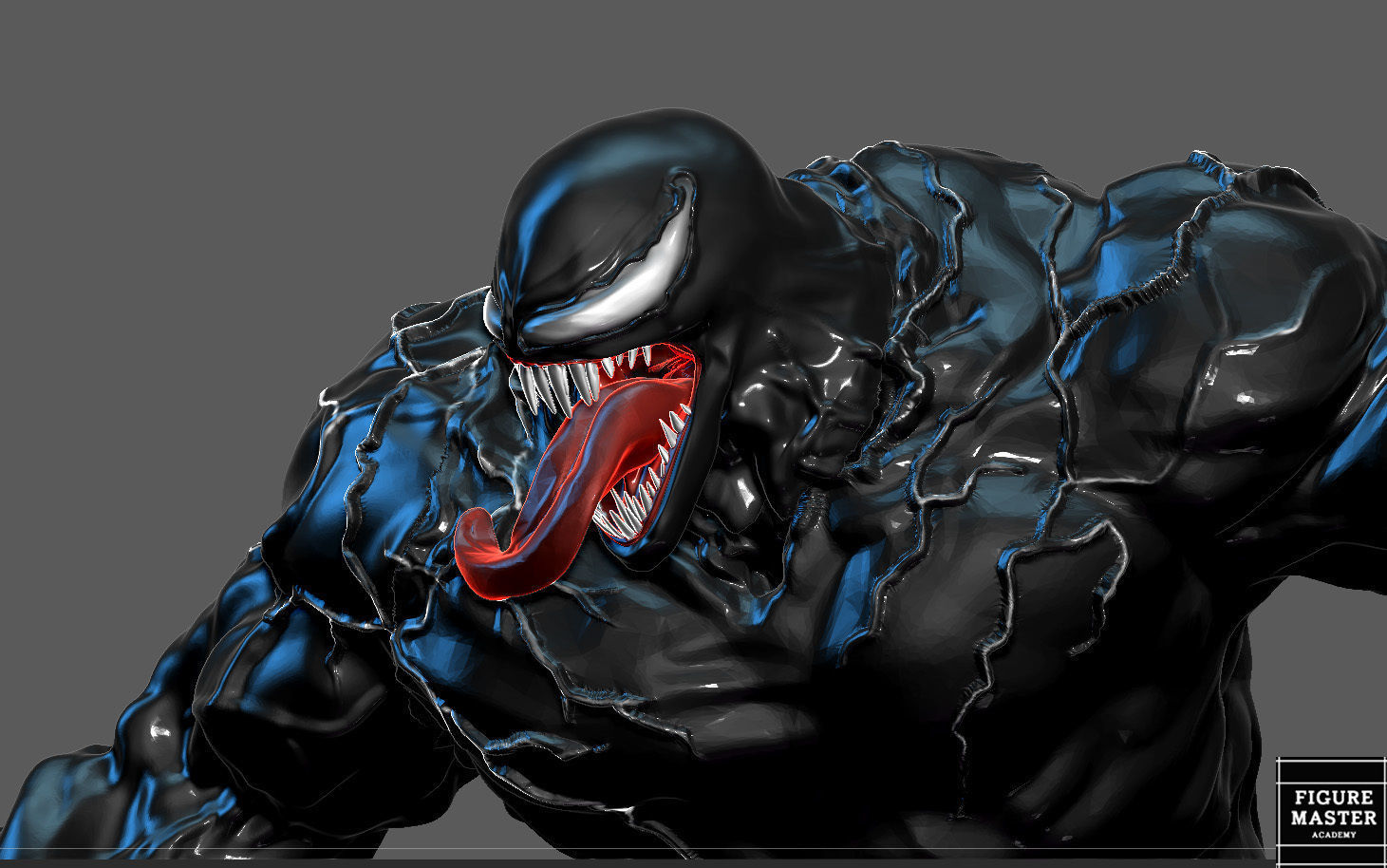 VENOM CARNAGE PACK  MOVIE TOM HARDY Woody Harrelson STATUE 3D print model_11