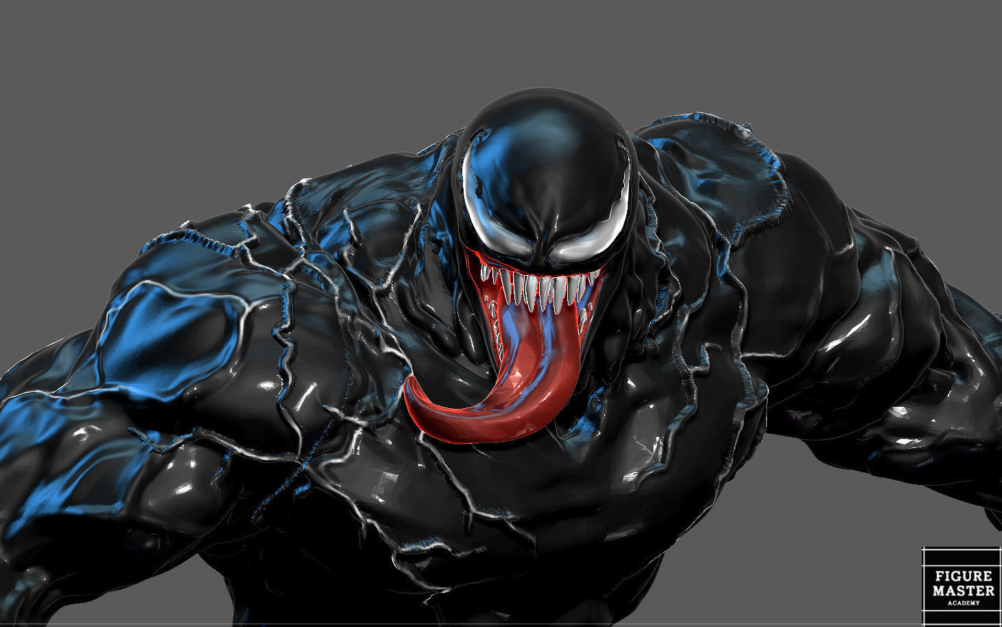 VENOM CARNAGE PACK  MOVIE TOM HARDY Woody Harrelson STATUE 3D print model_5