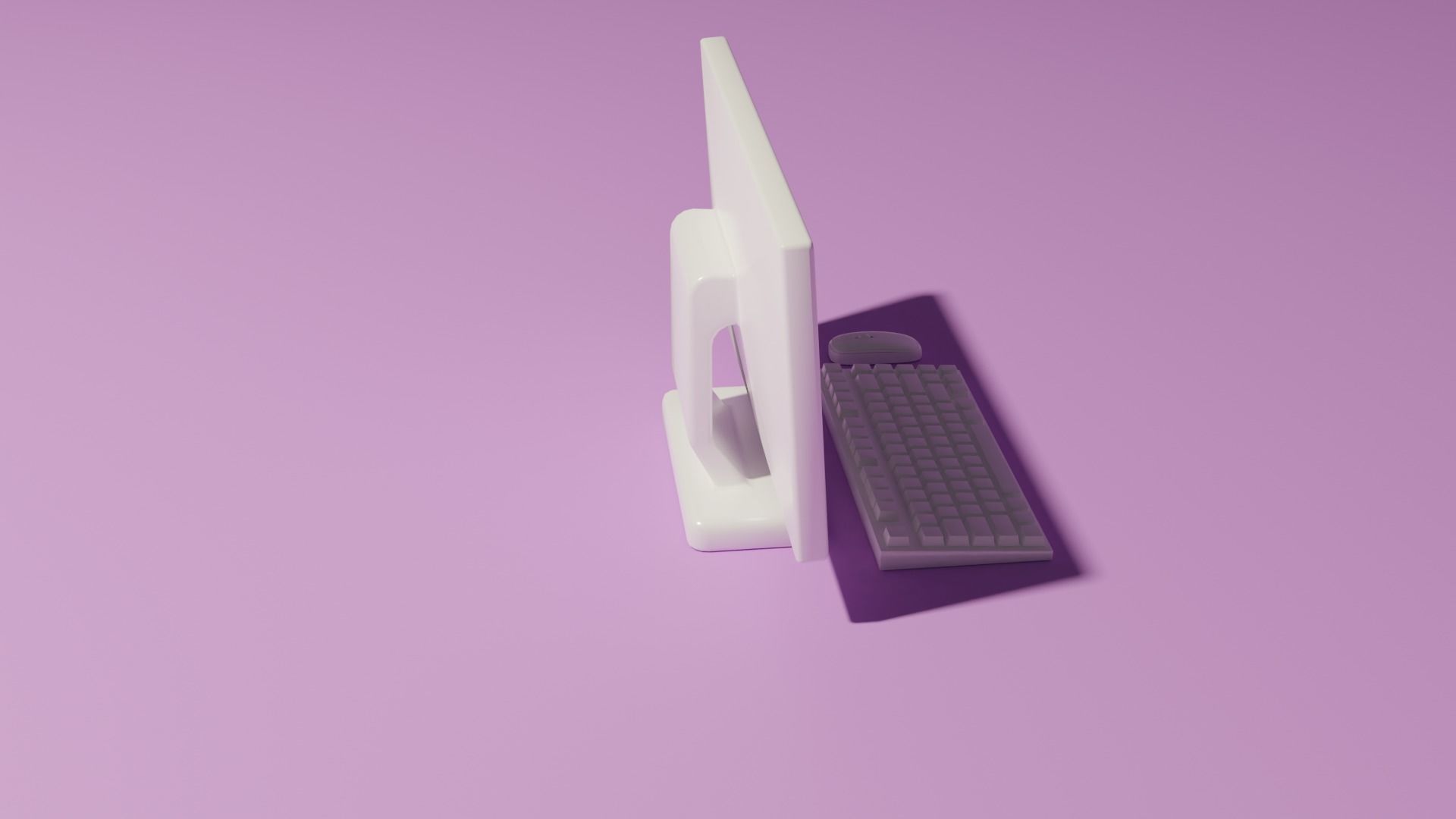 Computer monitor 3D model_5