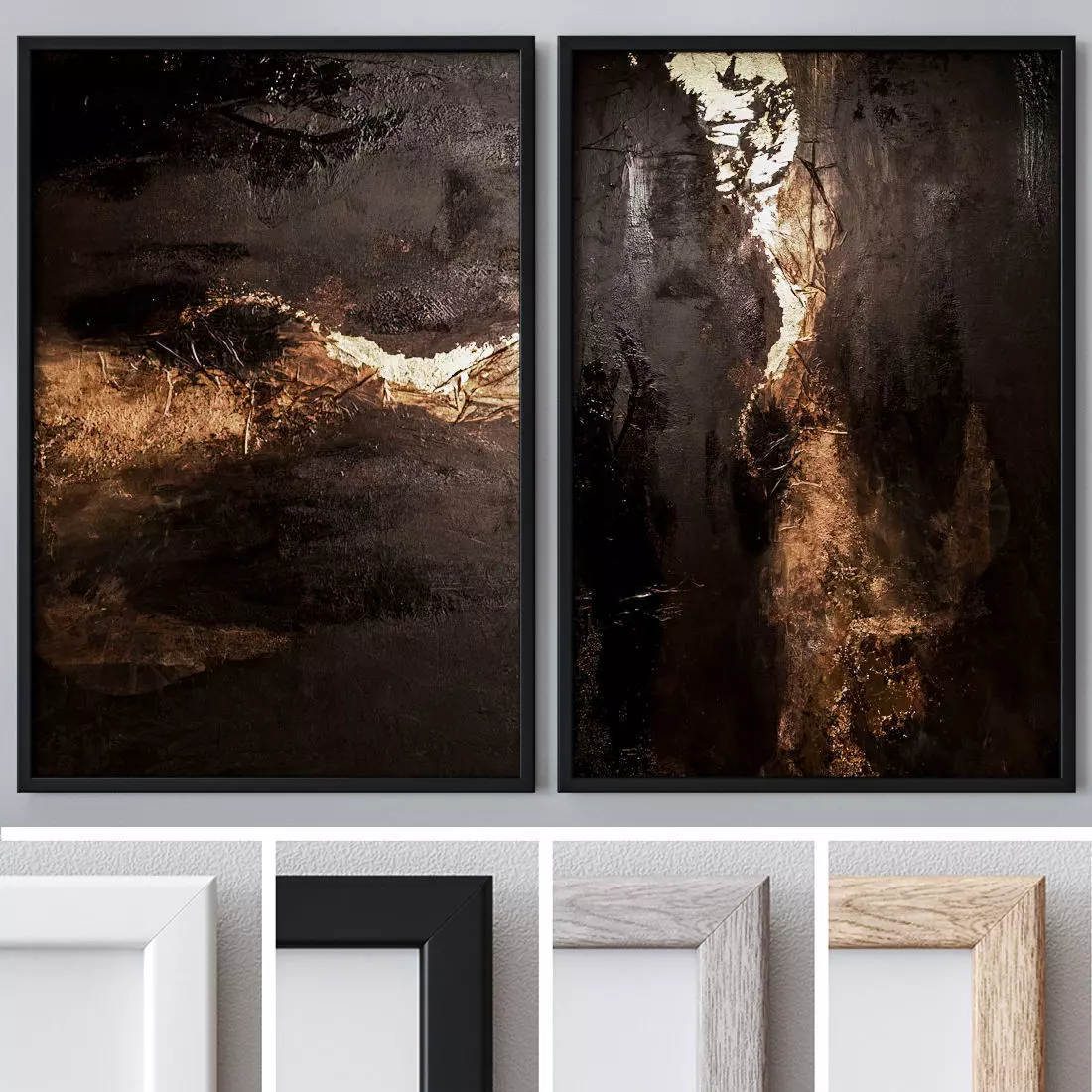 Photo Frames Set 421 3D model_0