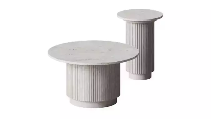 Round coffee table - Limited Abode