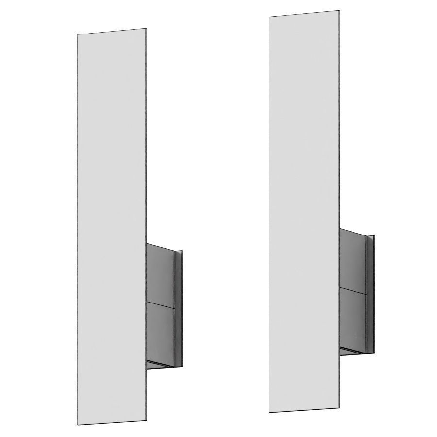 Oxygen Lighting - Reflex Wall Sconce 3D model_2