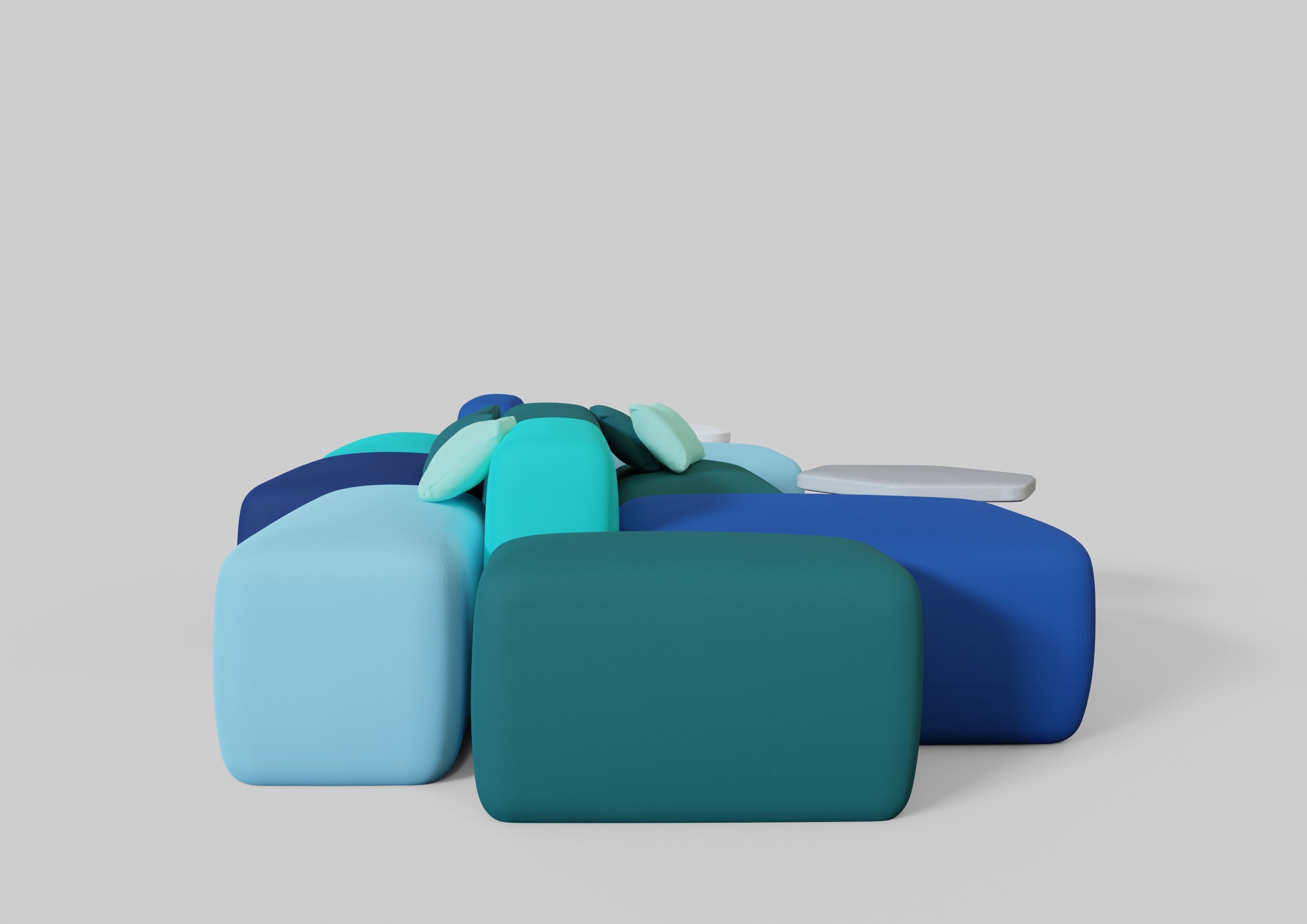Plus Modular sofa 3D model_6