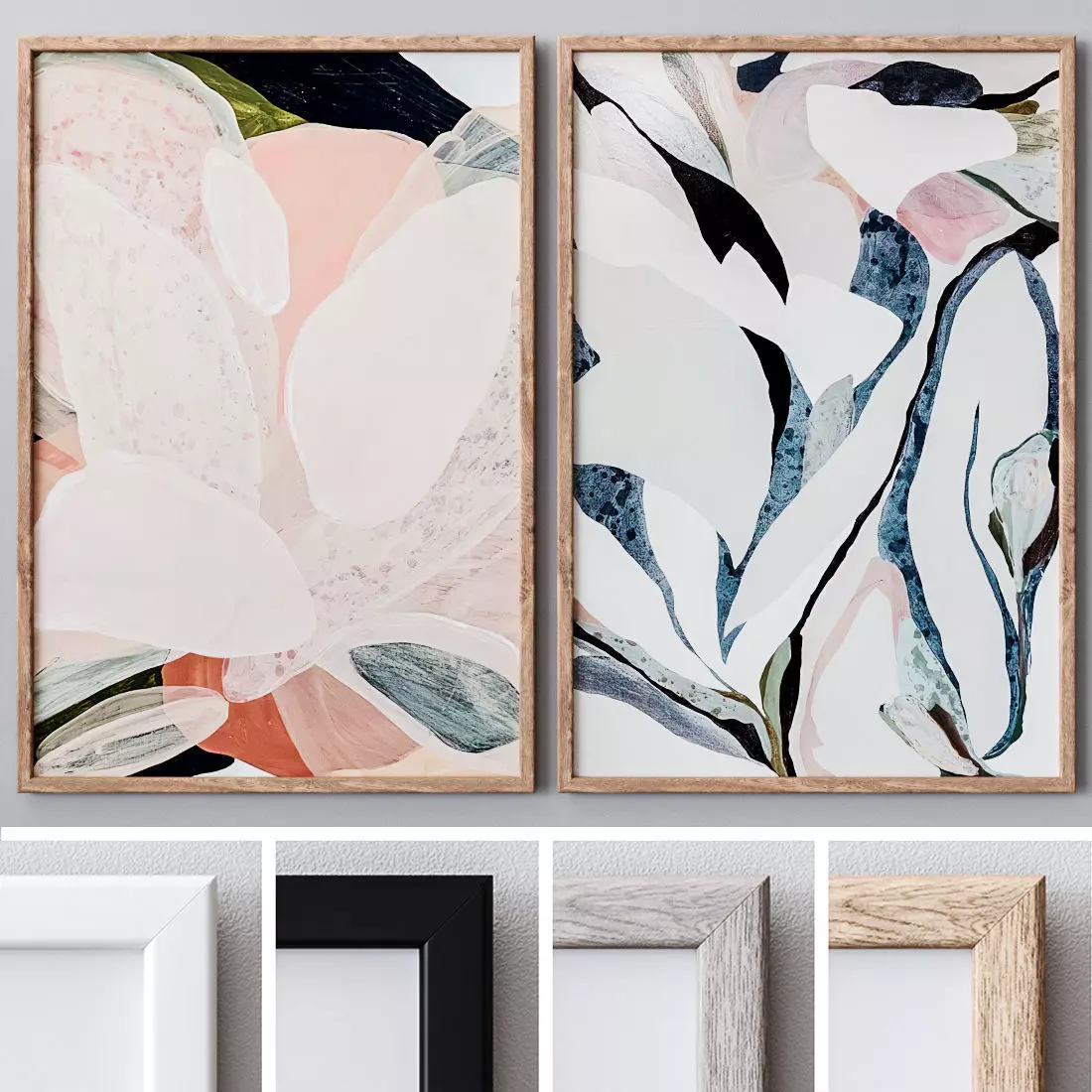 Photo Frames Set 436 3D model_0