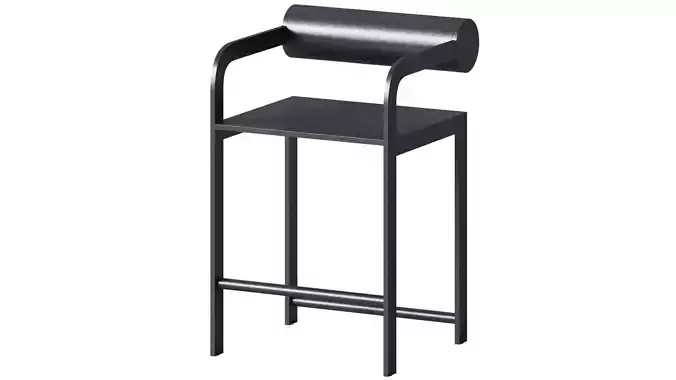 Cylinder arm chair - Wakawaka
