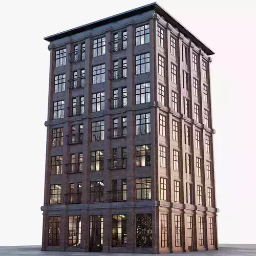 NYC buildings model 3D model