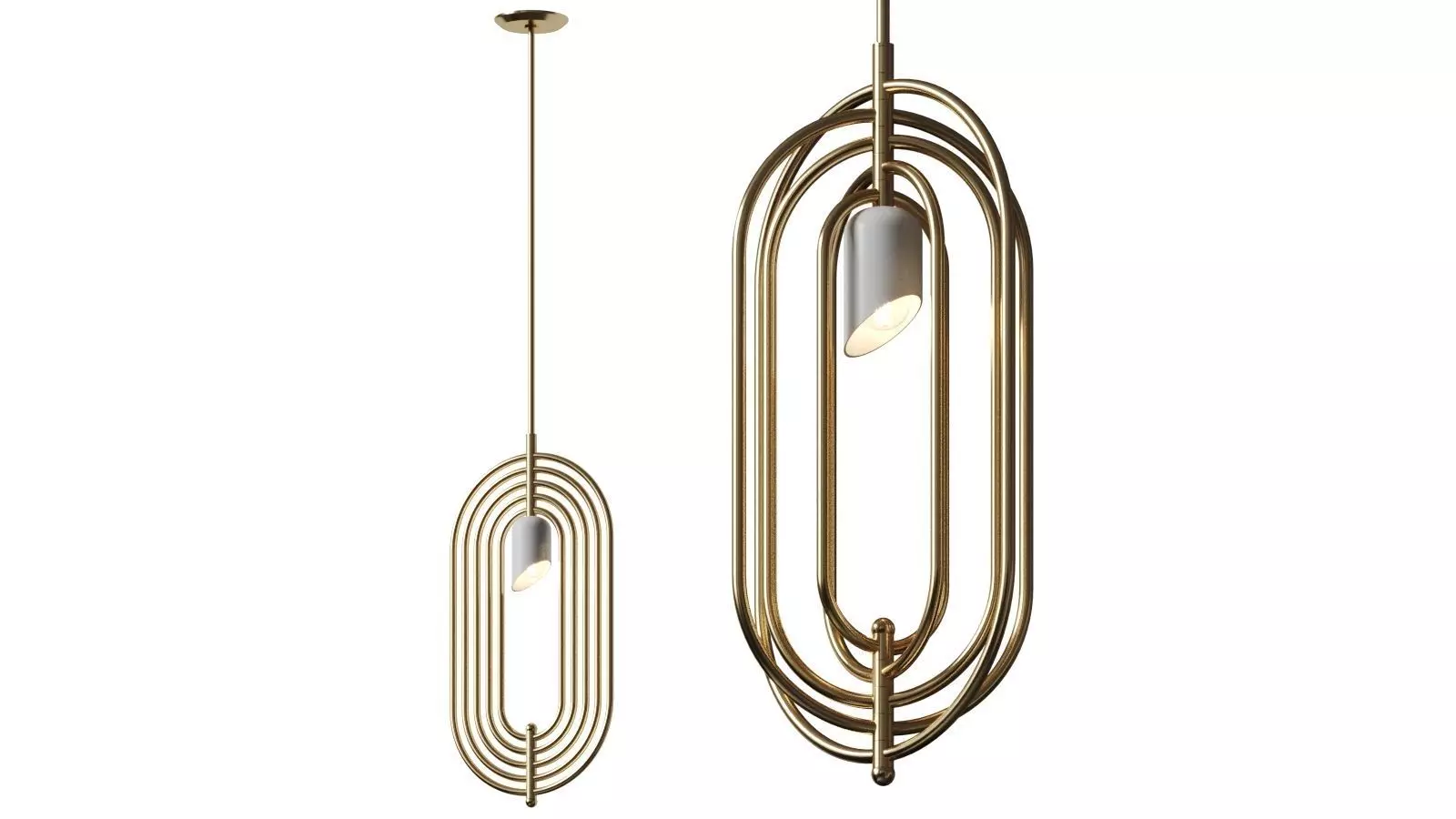 DelightFULL - TURNER SUSPENSION LAMP 3D model_0