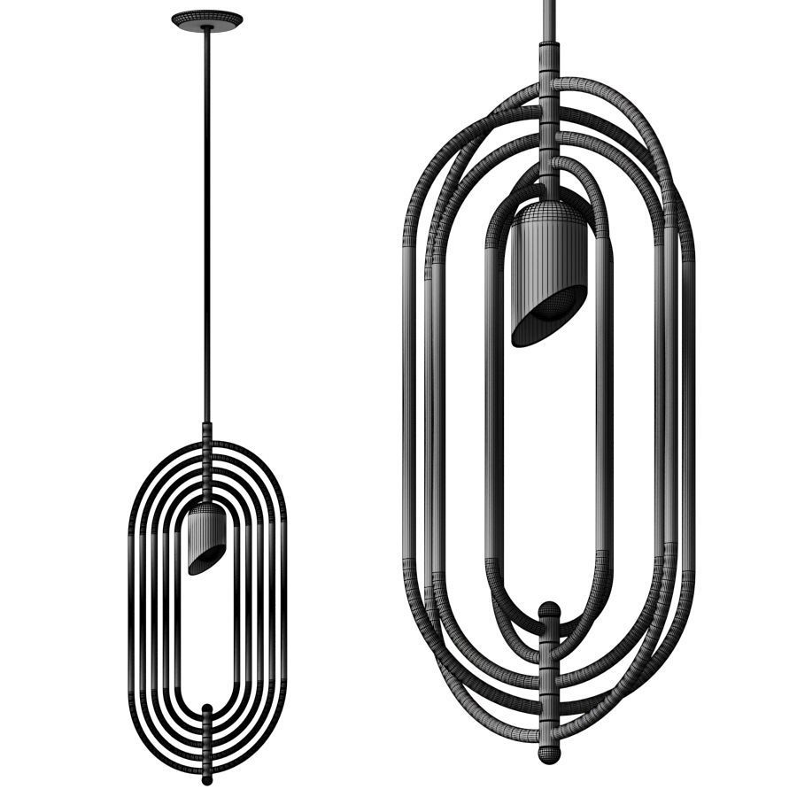 DelightFULL - TURNER SUSPENSION LAMP 3D model_1