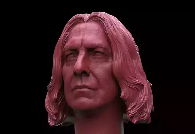 Severus Snape Head 3D print model
