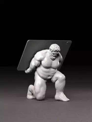 Hercules Tablet Stand 3D print model