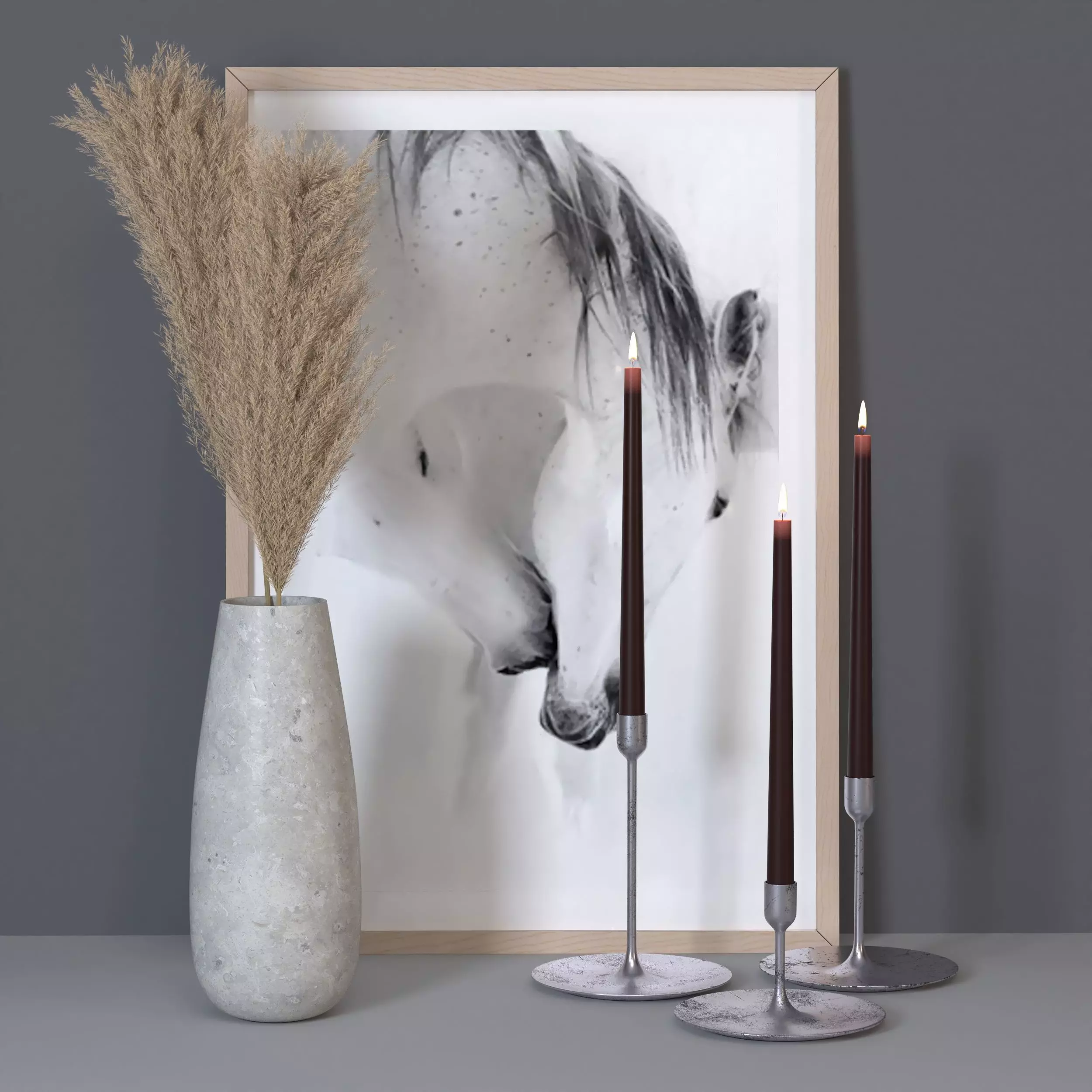 Decorative set 02 3D model_0