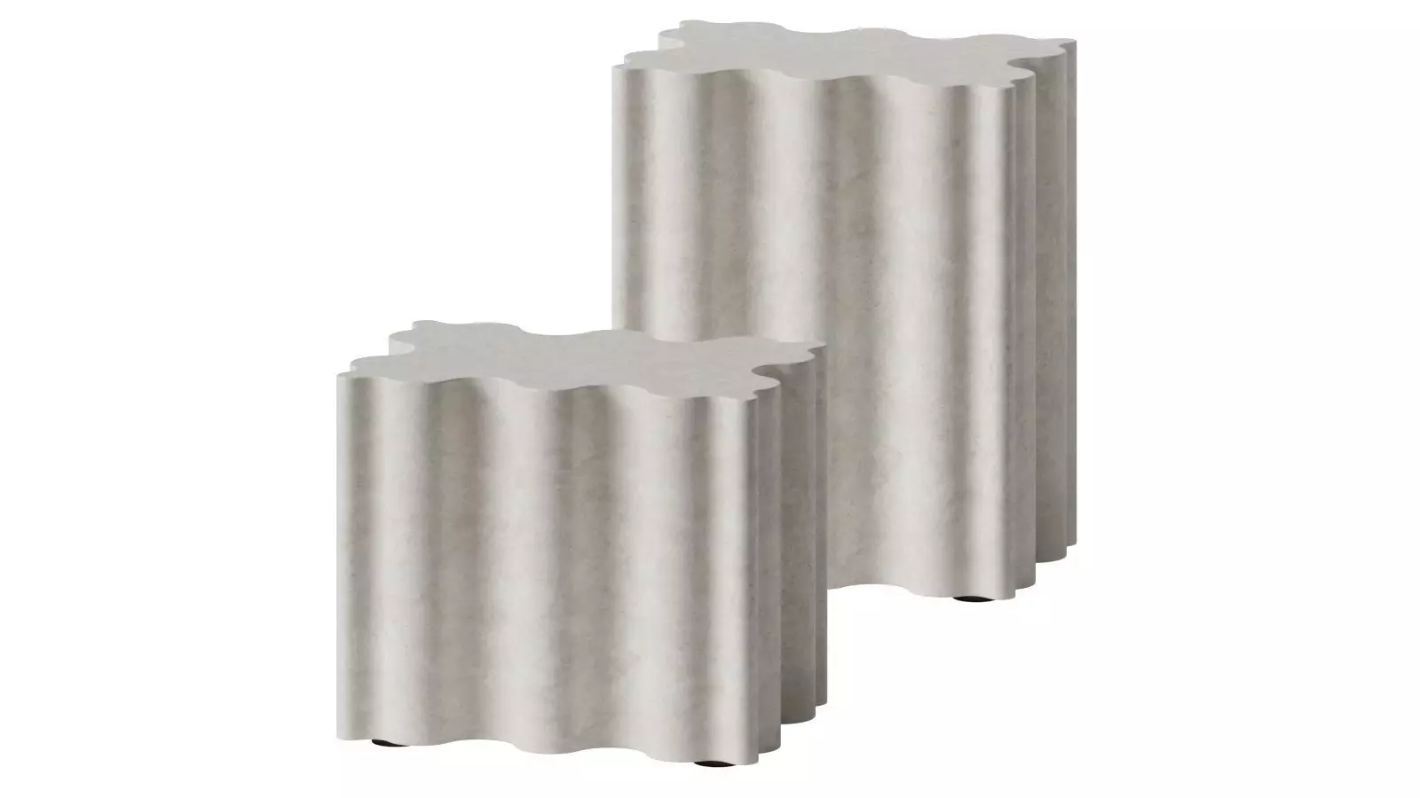 Patrick Cain Designs Cloud Nightstand - West Elm 3D model_0