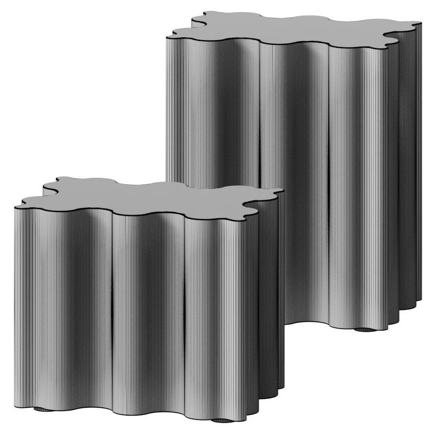 Patrick Cain Designs Cloud Nightstand - West Elm 3D model_1