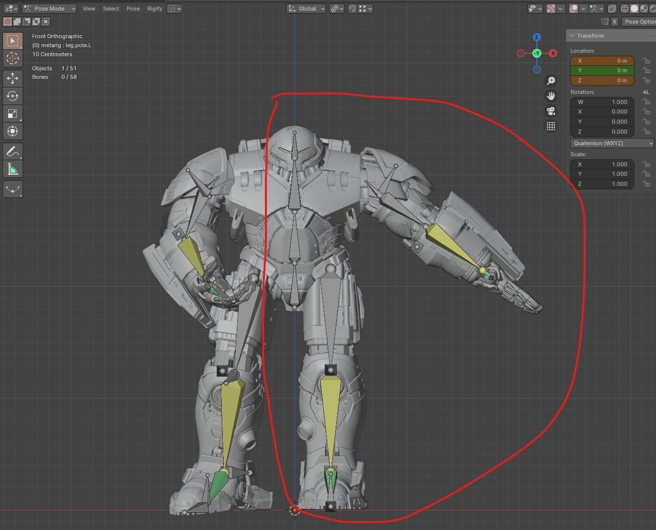 HulkBuster avengers iron man suit 3D model_7