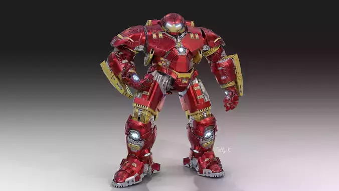 HulkBuster avengers iron man suit